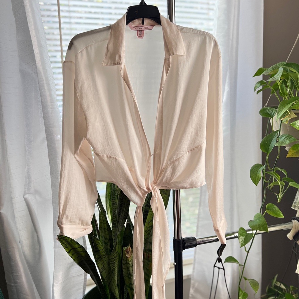 Victoria Secret cream colored shirt